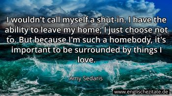Englisches Zitat von Amy Sedaris als Bild