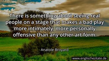 Englisches Zitat von Anatole Broyard als Bild