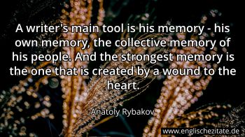 Englisches Zitat von Anatoly Rybakov als Bild