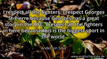 Englisches Zitat von Anderson Silva als Bild