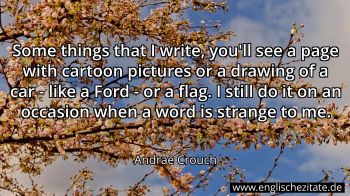 Englisches Zitat von Andrae Crouch als Bild