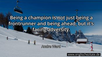 Englisches Zitat von Andre Ward als Bild
