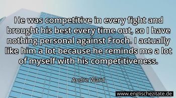 Englisches Zitat von Andre Ward als Bild