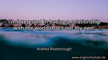 Englisches Zitat von Andrea Riseborough als Bild