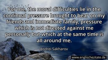 Englisches Zitat von Andrei Sakharov als Bild