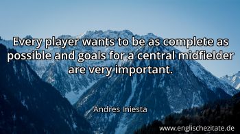 Englisches Zitat von Andres Iniesta als Bild