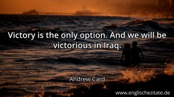 Englisches Zitat von Andrew Card als Bild