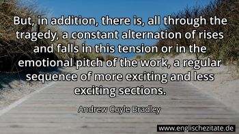 Englisches Zitat von Andrew Coyle Bradley als Bild
