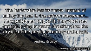 Englisches Zitat von Andrew Greeley als Bild