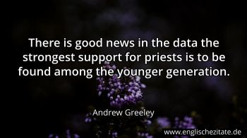 Englisches Zitat von Andrew Greeley als Bild