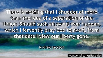 Englisches Zitat von Andrew Jackson als Bild