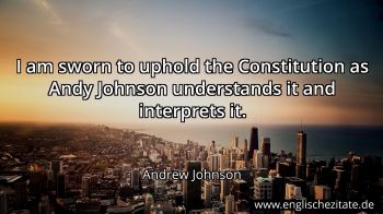 Englisches Zitat von Andrew Johnson als Bild