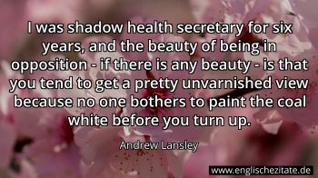 Englisches Zitat von Andrew Lansley als Bild