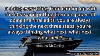 Englisches Zitat von Andrew McCarthy als Bild