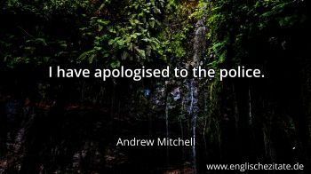 Englisches Zitat von Andrew Mitchell als Bild