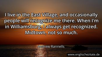 Englisches Zitat von Andrew Rannells als Bild