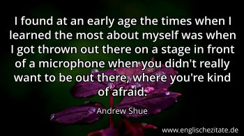 Englisches Zitat von Andrew Shue als Bild