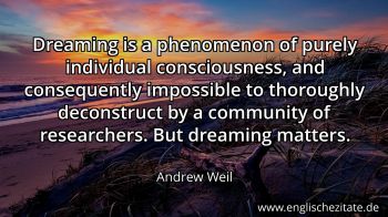 Englisches Zitat von Andrew Weil als Bild