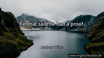 Englisches Zitat von Andrew Wiles als Bild