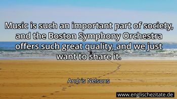 Englisches Zitat von Andris Nelsons als Bild