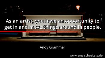 Englisches Zitat von Andy Grammer als Bild