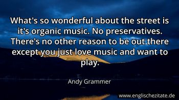Englisches Zitat von Andy Grammer als Bild