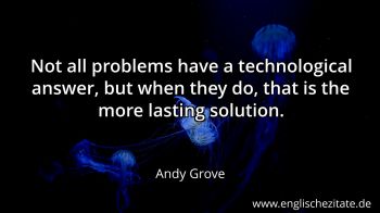 Englisches Zitat von Andy Grove als Bild