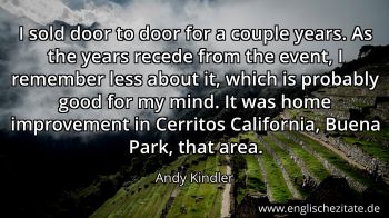 Englisches Zitat von Andy Kindler als Bild
