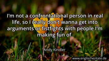 Englisches Zitat von Andy Kindler als Bild
