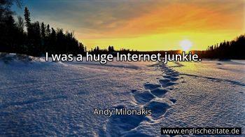 Englisches Zitat von Andy Milonakis als Bild