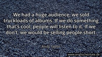 Englisches Zitat von Andy Taylor als Bild