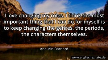 Englisches Zitat von Aneurin Barnard als Bild