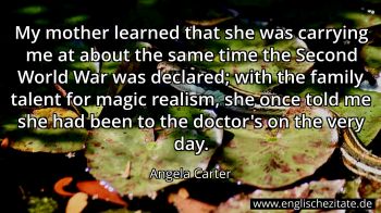 Englisches Zitat von Angela Carter als Bild