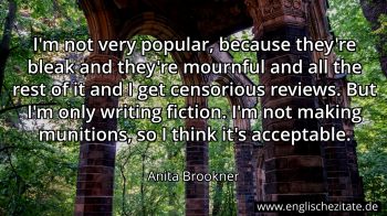 Englisches Zitat von Anita Brookner als Bild