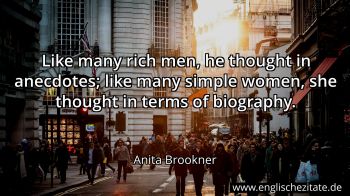 Englisches Zitat von Anita Brookner als Bild
