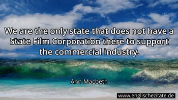 Englisches Zitat von Ann Macbeth als Bild