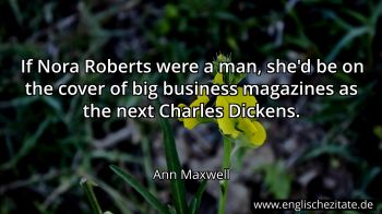 Englisches Zitat von Ann Maxwell als Bild