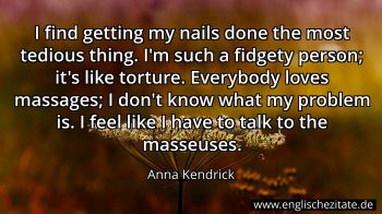 Englisches Zitat von Anna Kendrick als Bild