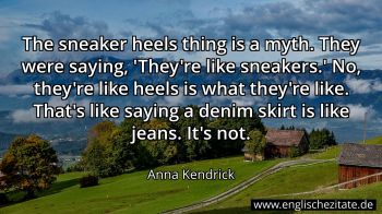 Englisches Zitat von Anna Kendrick als Bild