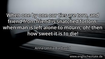 Englisches Zitat von Anna Letitia Barbauld als Bild