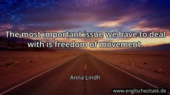 Englisches Zitat von Anna Lindh als Bild