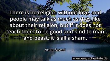 Englisches Zitat von Anna Sewell als Bild