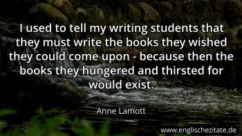 Englisches Zitat von Anne Lamott als Bild