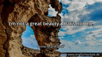 Englisches Zitat von Anne-Marie Duff als Bild