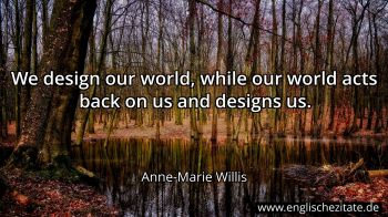 Englisches Zitat von Anne-Marie Willis als Bild