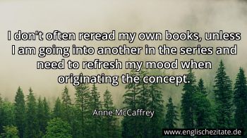 Englisches Zitat von Anne McCaffrey als Bild