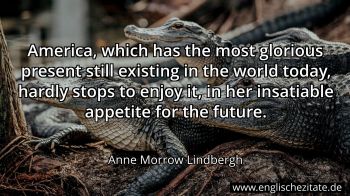 Englisches Zitat von Anne Morrow Lindbergh als Bild