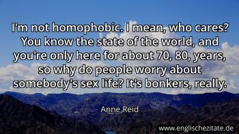 Englisches Zitat von Anne Reid als Bild