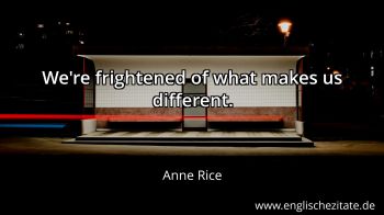 Englisches Zitat von Anne Rice als Bild