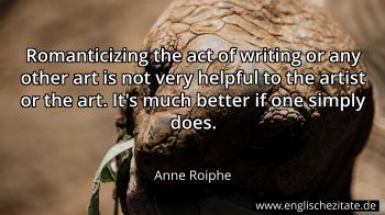 Englisches Zitat von Anne Roiphe als Bild